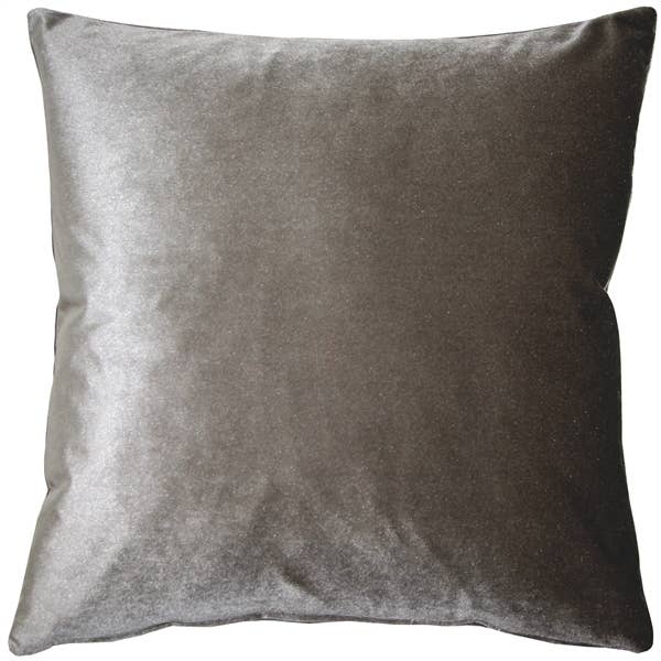 16" x 16" Silver Corona Velvet Pillow for wholesale by Pillow Decor