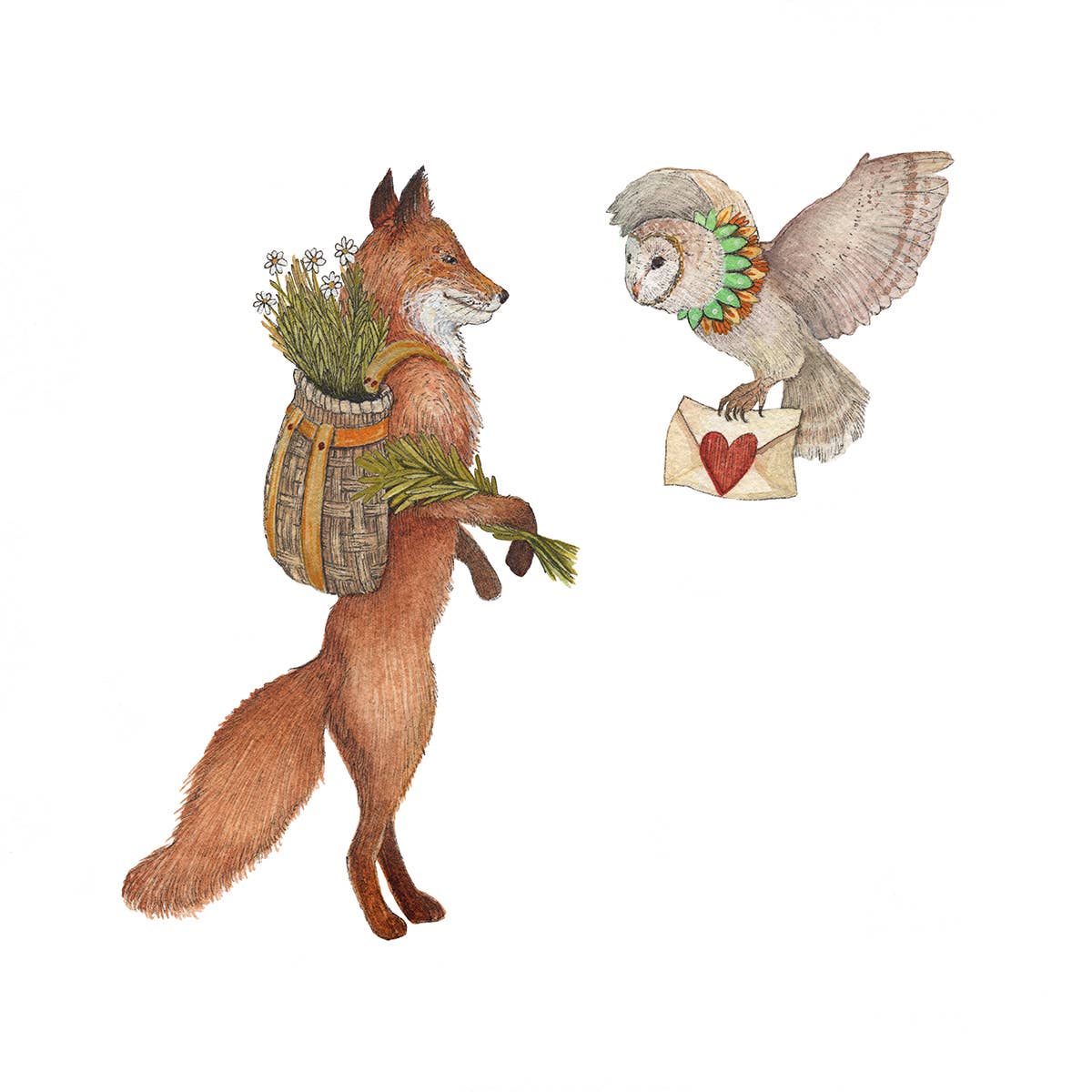 Polanshek of the Hills - Wholesale Everyday Greeting Card - Card - A Lovely Greeting2