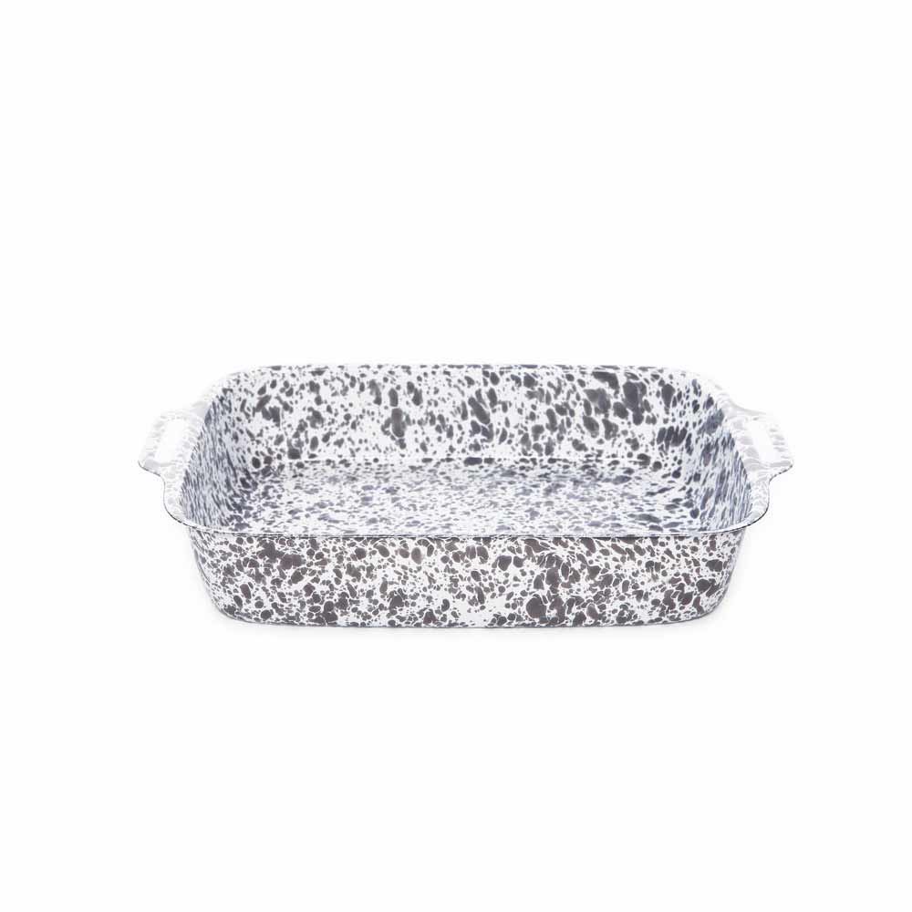 Crow Canyon Home - Wholesale Baking Dish - Splatter Enamelware Lasagna Pan1