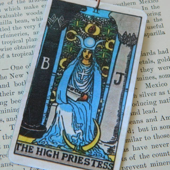 Ornament Tarot The High Priestess for wholesale by Sarah Wood Studio