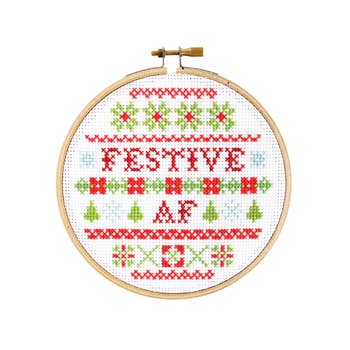 Wholesale Strawberry DIY Mini Cross Stitch Kit for your store - Faire