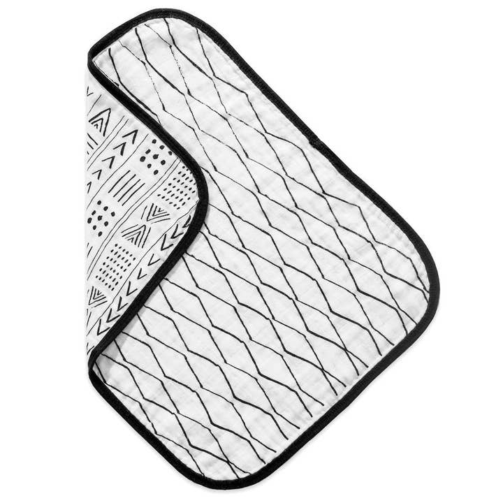 Modern Burlap – Großhandel Spucktuch – Baby – Bio Spucktuch - Reversible Schlammtuch + Moroccan