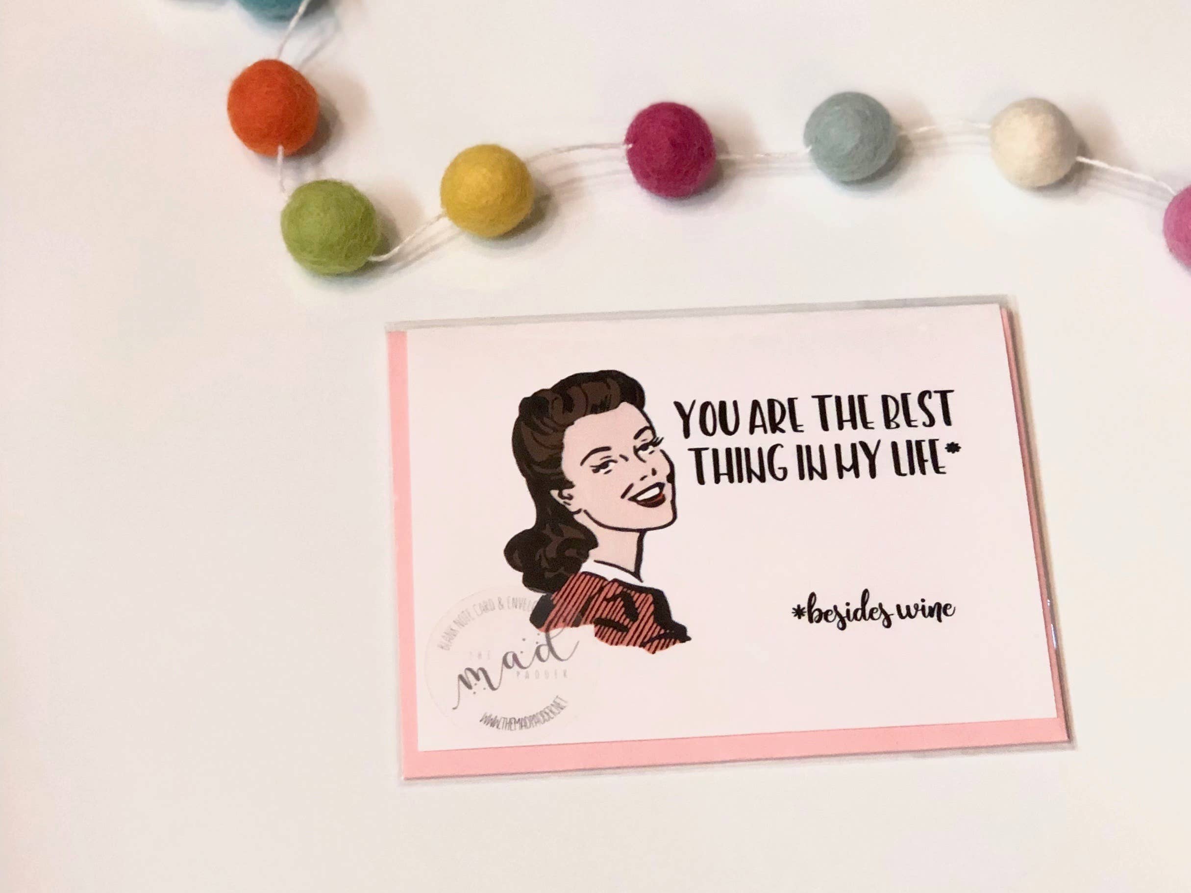 The Mad Padder - Wholesale Valentine's Day Card - Witty Women Valentine Card - Only Person I Can Stand - Love11