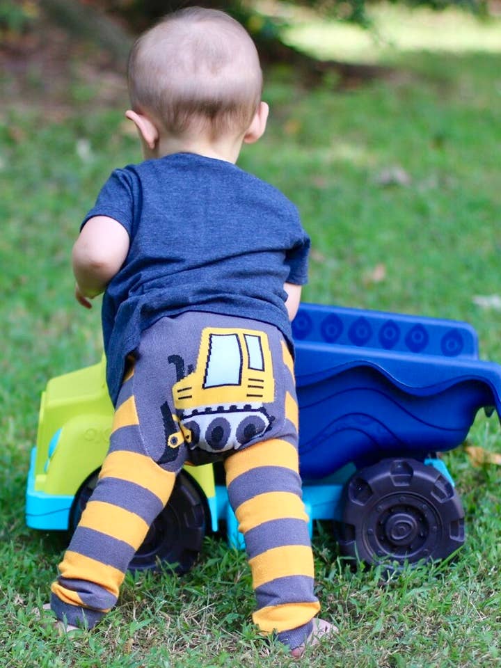 Excavator Leggings - Western Toddler and Baby Clothing for wholesale by Doodle Pants