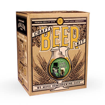 Craft a Brew - Wholesale DIY Beer/Alcohol Kit - Bone Dry Irish Stout Brewing Kit0
