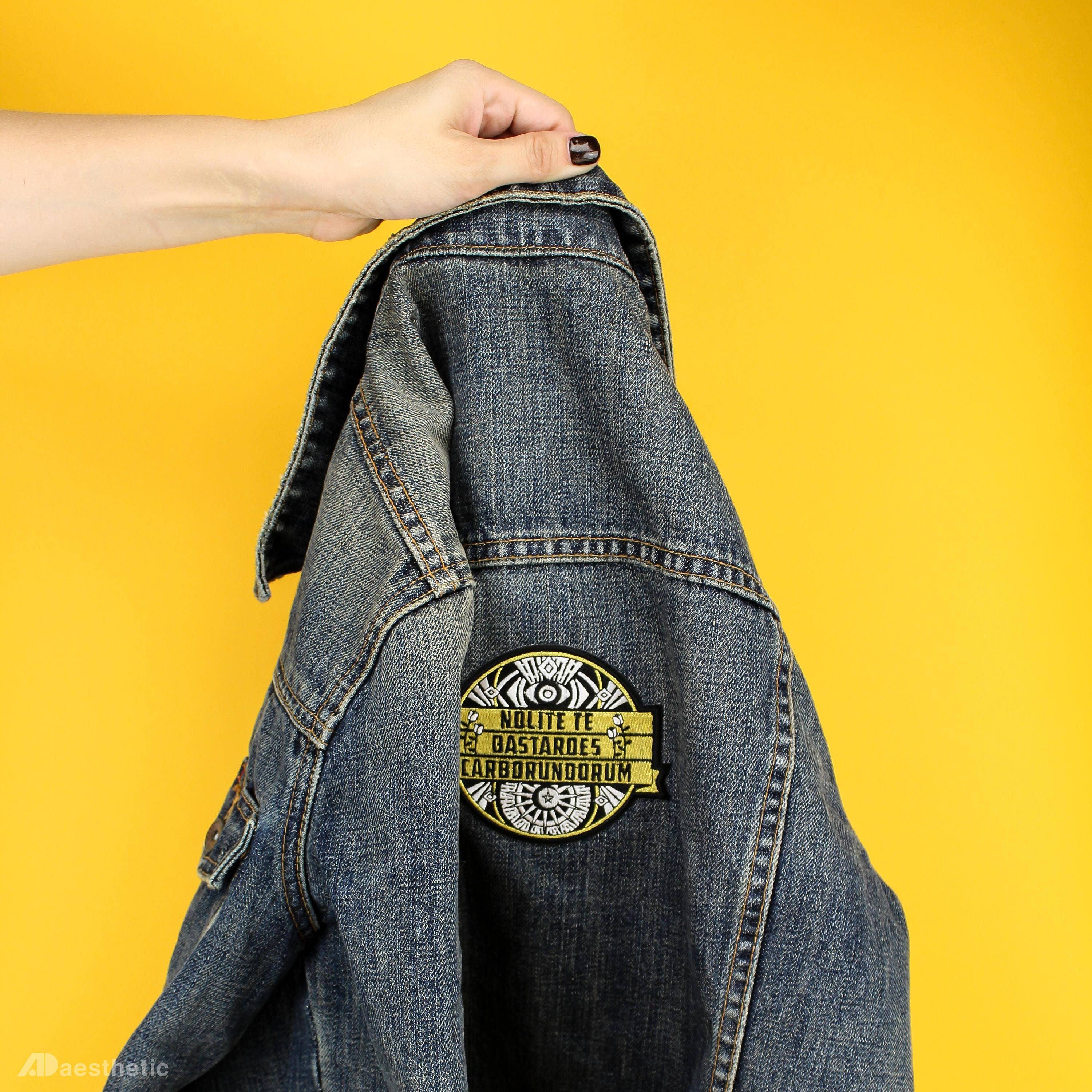 AD Aesthetic - Wholesale Patch - Te Bastardes Iron On Patch3