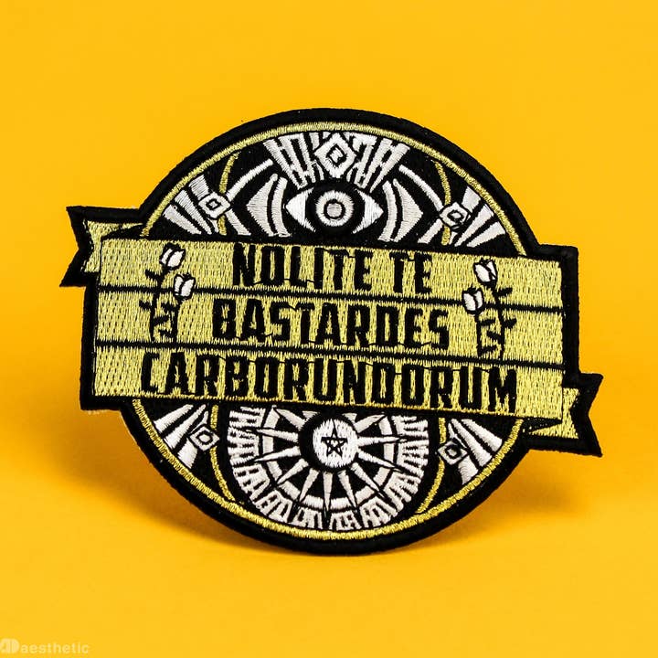 AD Aesthetic - Wholesale Patch - Te Bastardes Iron On Patch0
