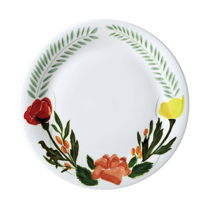 Språk av blommor - 10" Middag tallrik för wholesale av Twig NY