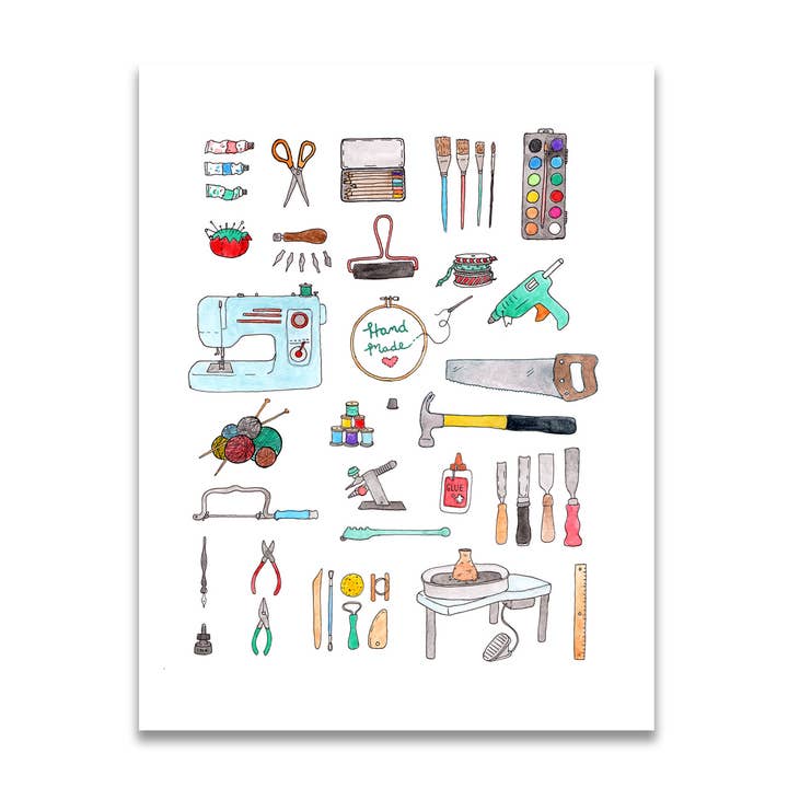 8.5" x 11" knutselbenodigdheden afdrukken voor wholesale door Jodi Lynn's Emporium of Doodles