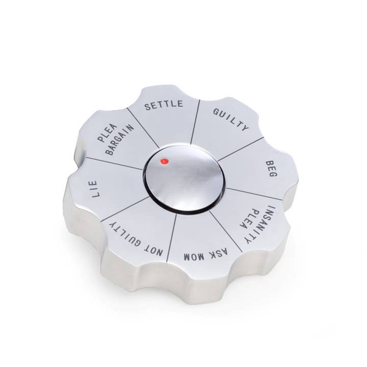 BeyBerk International - Wholesale Decorative Tabletop Object - Legal Spinner Decision Maker