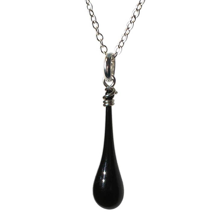 Sundrop Jewelry - Vente Colliers à pendentif - Collier avec pendentif en forme de larme en verre Maressa21