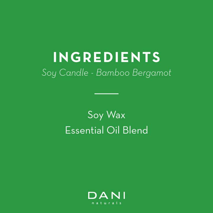 DANI Naturals - Wholesale Travel Candles - Bamboo Bergamot Travel Candle Tin 2oz1