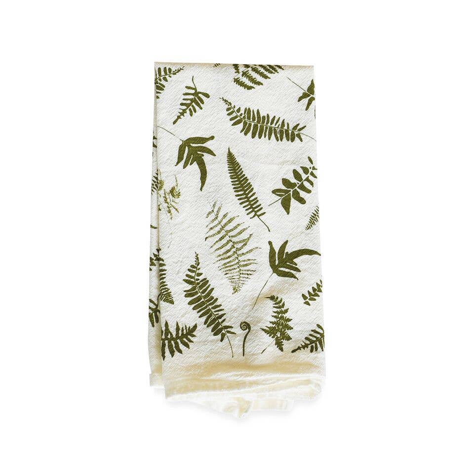 June & December - Wholesale Dinner & Cloth Napkin - Fallen Ferns Napkin / Single