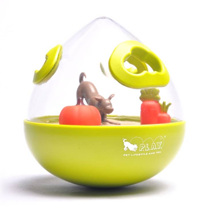 Wobble Ball 2.0_Green for wholesale by P.L.A.Y. Pet Lifestyle and You