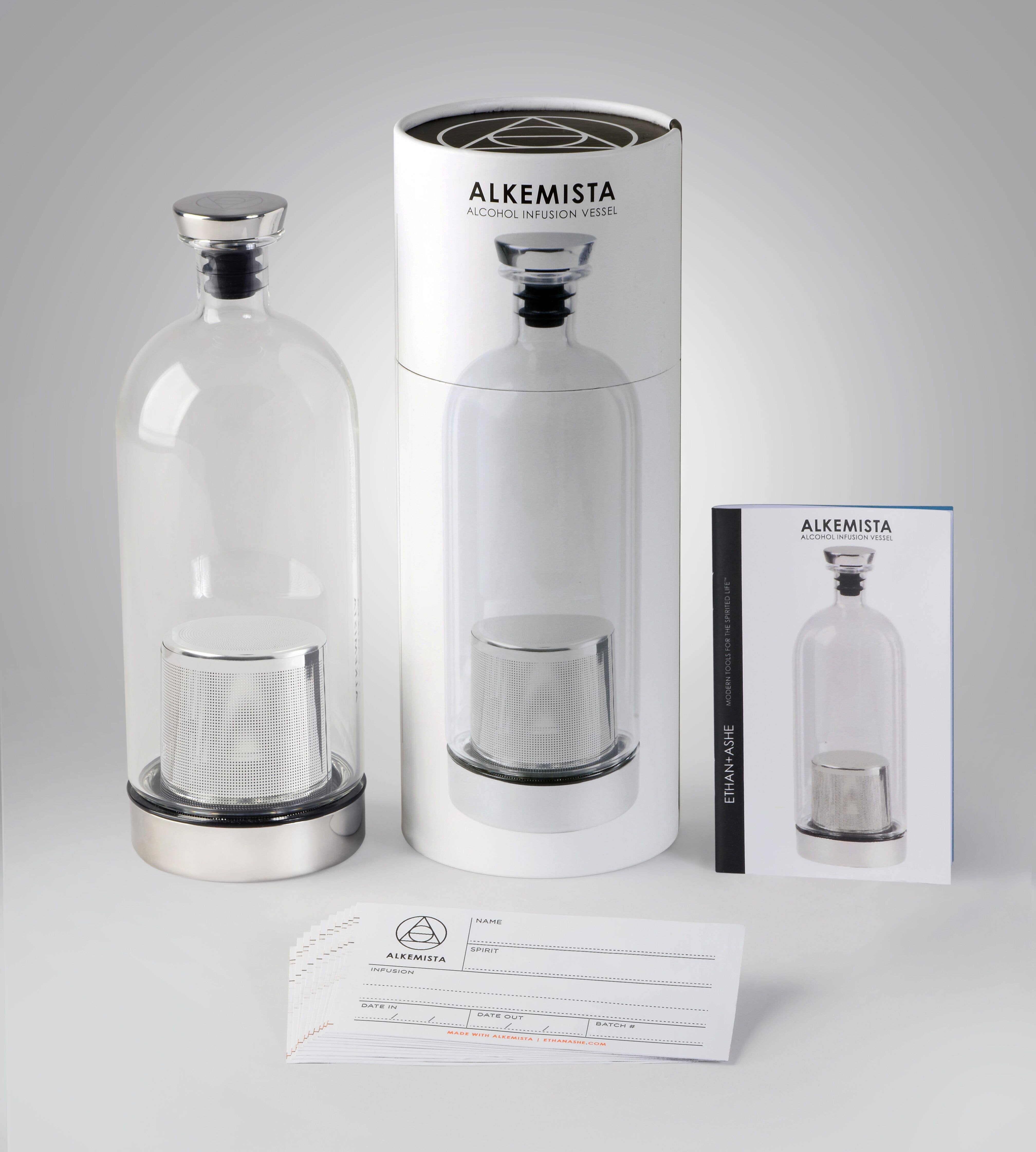 Ethan+Ashe - Wholesale Cocktail Shaker - Stainless Steel Alkemista Infusion Vessel in Stainless Steel4