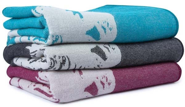 THOMASPAUL – Manta para sofá por atacado – Lance Zebra - ameixa2