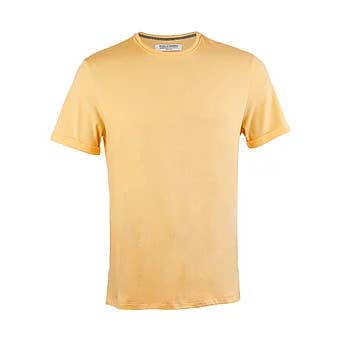 T-shirt Brandon - Jaune pour la vente par Wool and Thimble
