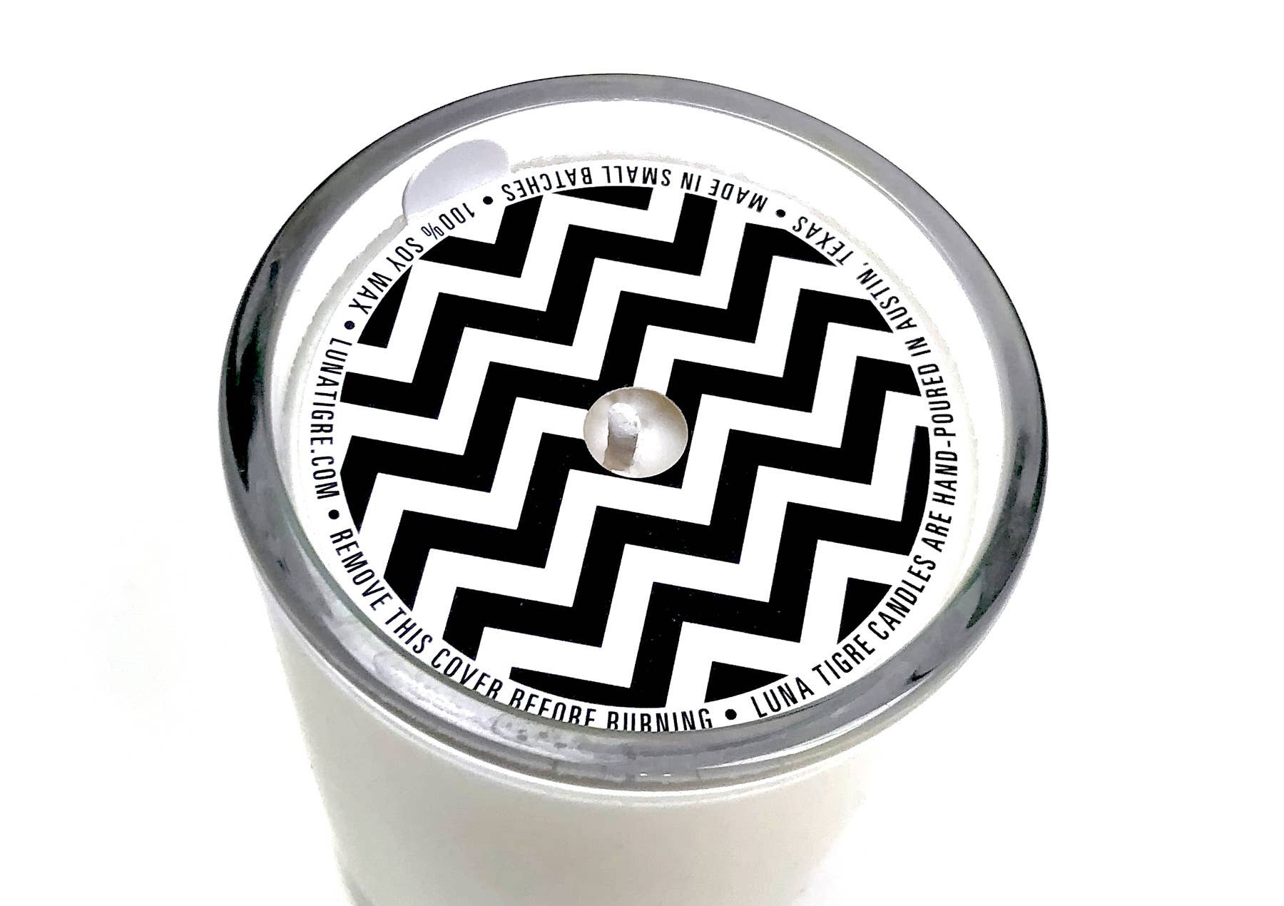 Luna Tigre Candles - Wholesale Jar/Filled Candle - Tomato Glass Soy Candle - 7 oz.1