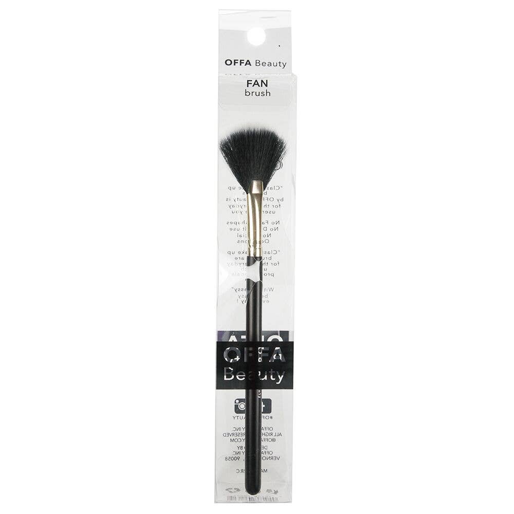 PINEAPPLE Beauty - Wholesale Cheek/Face Makeup Brush - OFFA OTM4005 CLASSY Fan Brush1