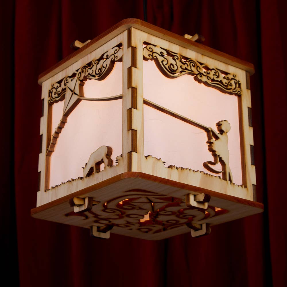 REMOVED BRAND - Wholesale Lantern - Go Fly a Kite Hanging Lantern2