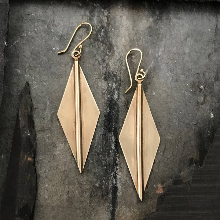 Diamond Earrings for wholesale by Tiny Anvil