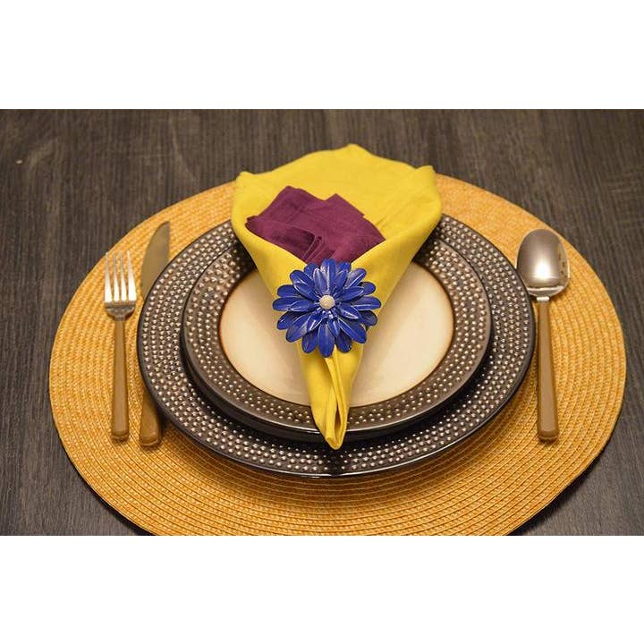 Vibhsa - Wholesale Napkin ring - Blue Pearl Napkin Rings - Set of 45