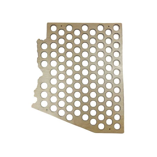 Torched Products – Engroshandel 3D-vægkunst – Mænds gave tilstand øl cap kort - Beer Cap Collector/Display55