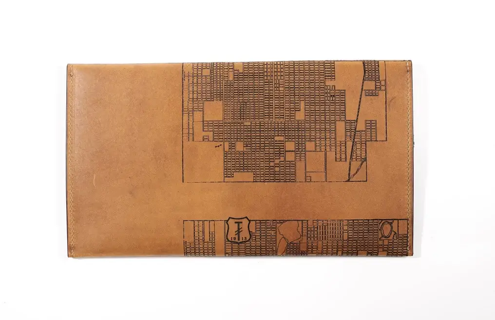 Tactile Craftworks - Wholesale Clutch Bag - Women's - Denver Map Clutch1