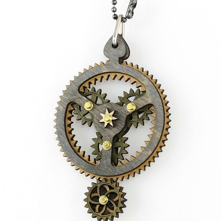 Kinetic planetgear halskæde 3F for engroshandel hos Green Tree Jewelry