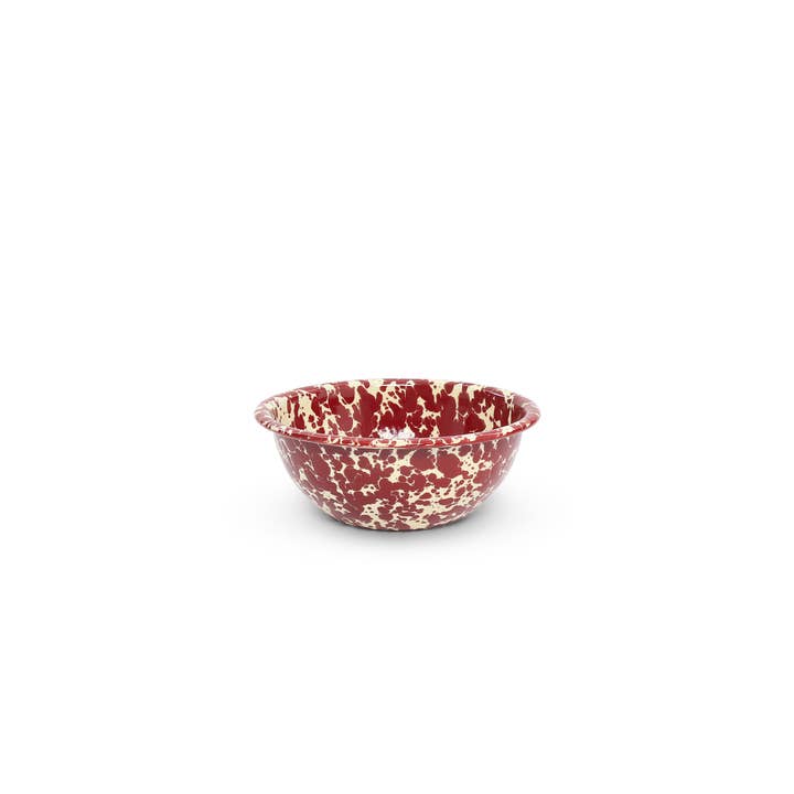 Crow Canyon Home - Wholesale Bowl - Splatter Enamelware 20 oz Cereal Bowl