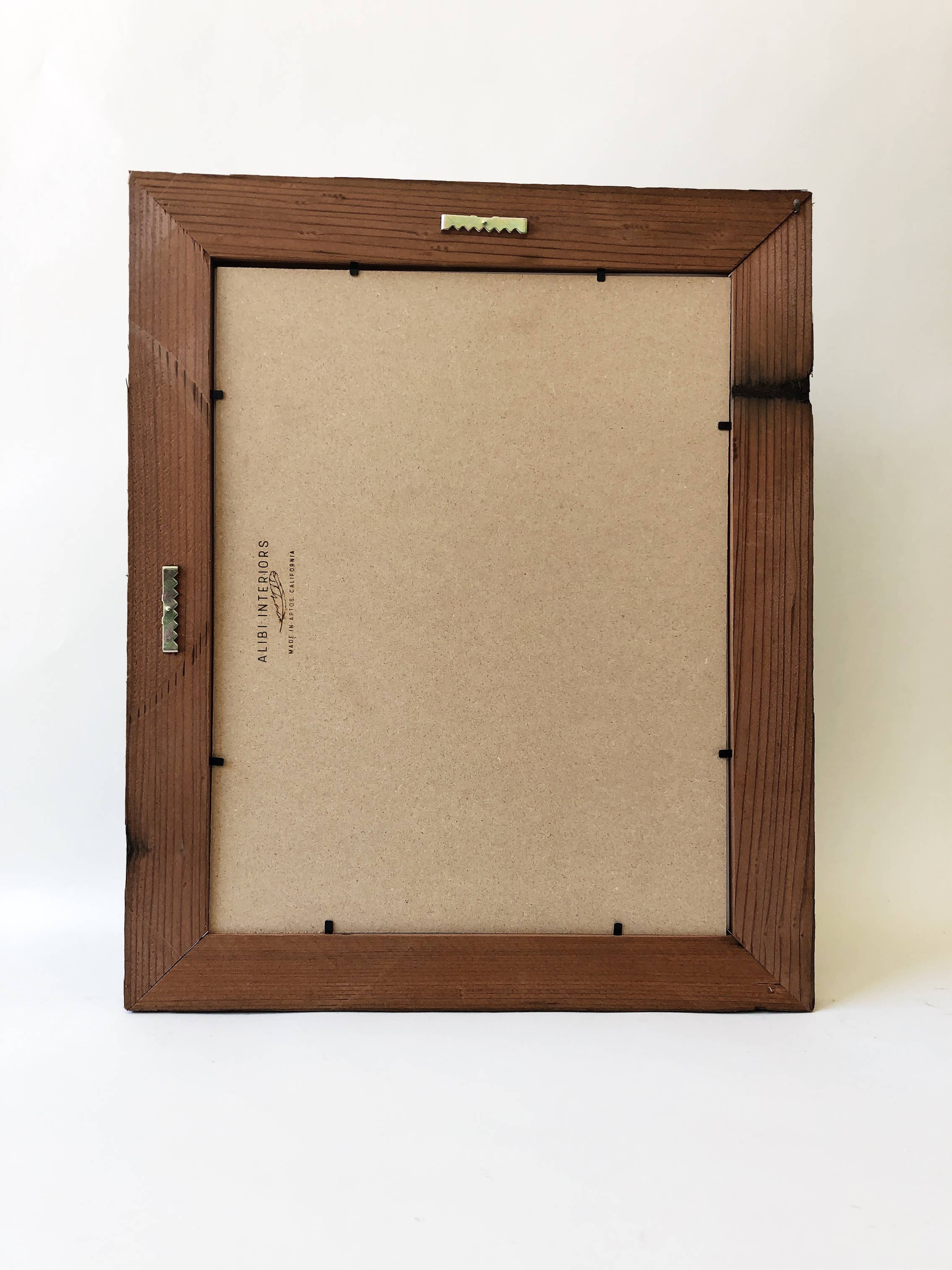 Alibi Interiors - Wholesale Picture Frame - Reclaimed Wood Picture Frame 11x14 Wide Frame2