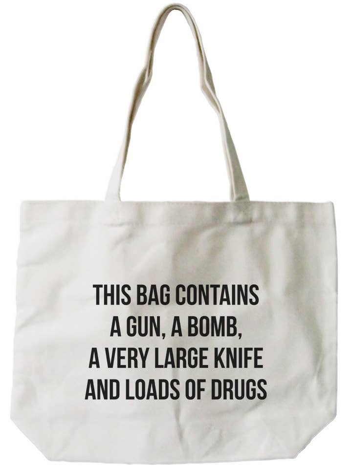 This Bag Contains Jumbo Canvas Bag for wholesale by 365 In Love