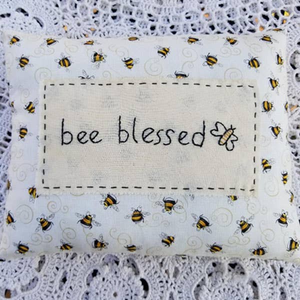 Scraps of the Past - Wholesale Throw/Decorative Pillow - Bee Blessed Pillow1