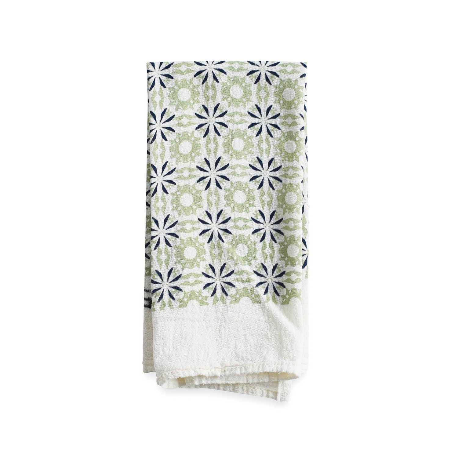 June & December - Wholesale Dinner & Cloth Napkin - Mixed Woodblock Chicory Napkins / Set of 41