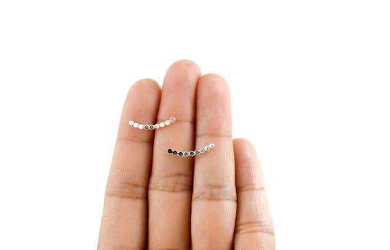 DesignbyGam - Wholesale Ear Jackets/Climbers - Small beaded Ear Climbers2