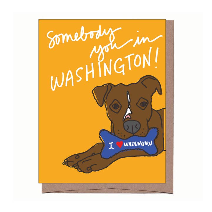La Familia Green - Wholesale Everyday Greeting Card - Souvenir Dog Toy City/State Greeting Card0