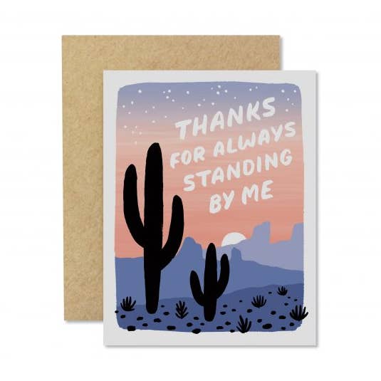 Stand By Me Card for wholesale by Wild Hart Paper