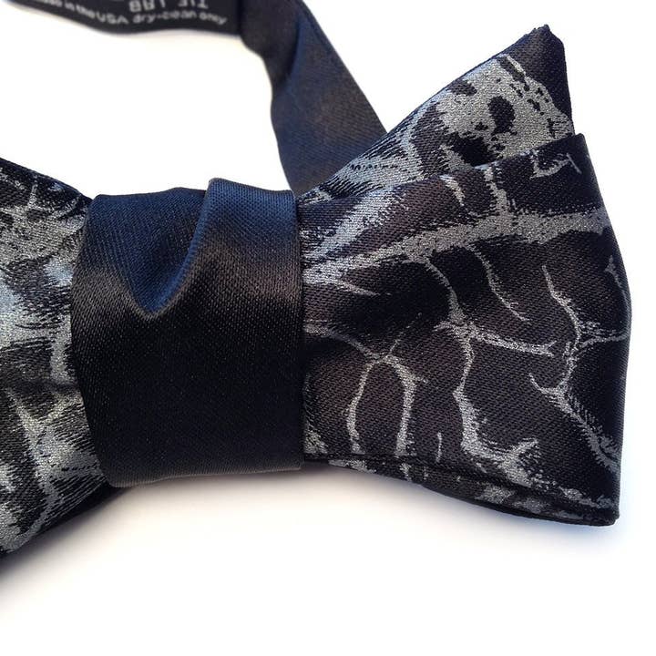 Anatomical Brain Bow Tie. Brainstorming Bowtie for wholesale by Cyberoptix Tie Lab