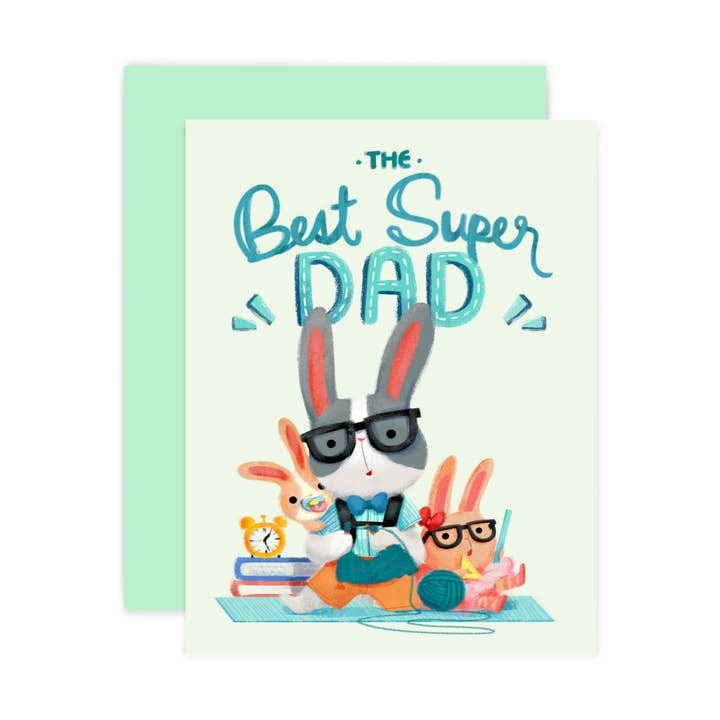 Bästa Super Dad-kort för wholesale av The Little Red House
