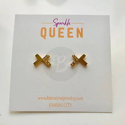 Orecchini X per la vendita all'ingrosso da parte di Bien-aimé