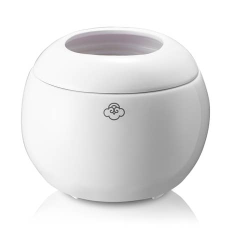 Dome White No-Spill Wax Melt Warmer (use with Serene Pod) for wholesale by SERENE HOUSE