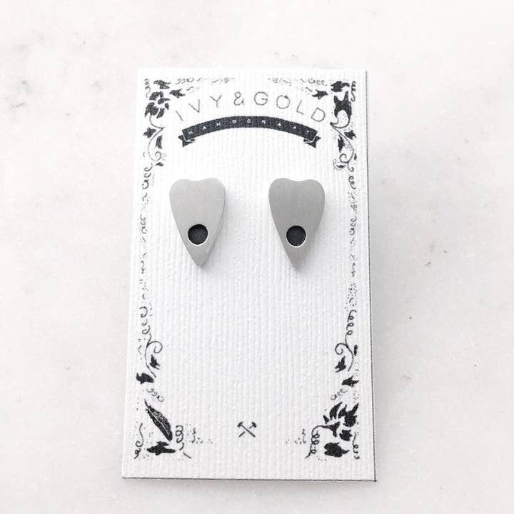 Planchette Earrings for wholesale by Ivy & Gold Handcraft