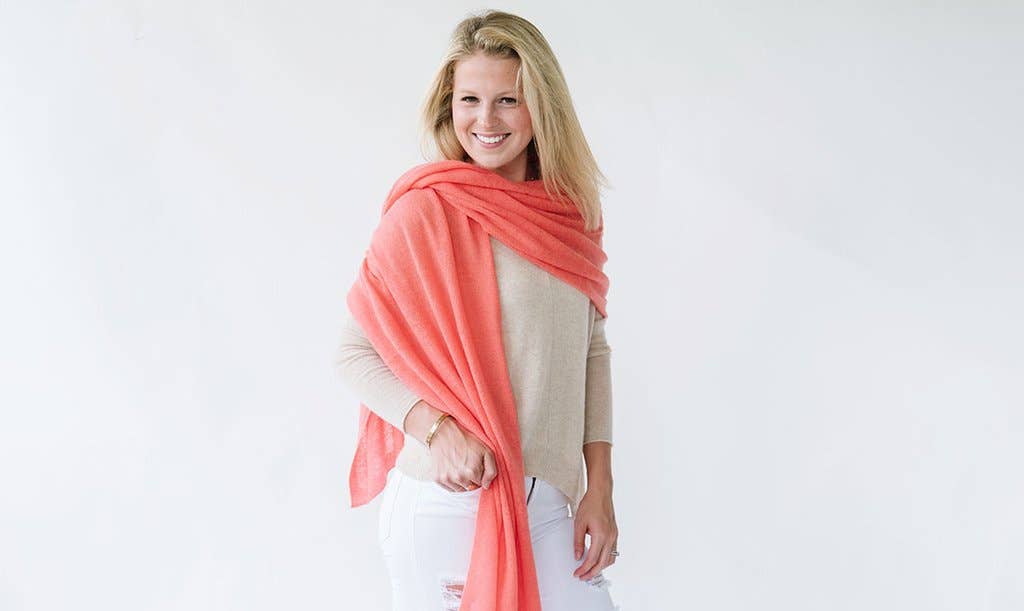 Funny Turkey Pumpkin Cashmere Scarf Shawl Wraps Super Soft Warm Tassel Scarves For Women Office Worker Travel