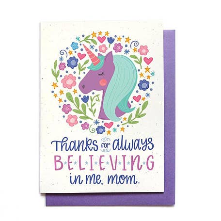 Hennel Paper Co. - Wholesale Mother's Day Card - Mother's Day Card - Unicorn Mom