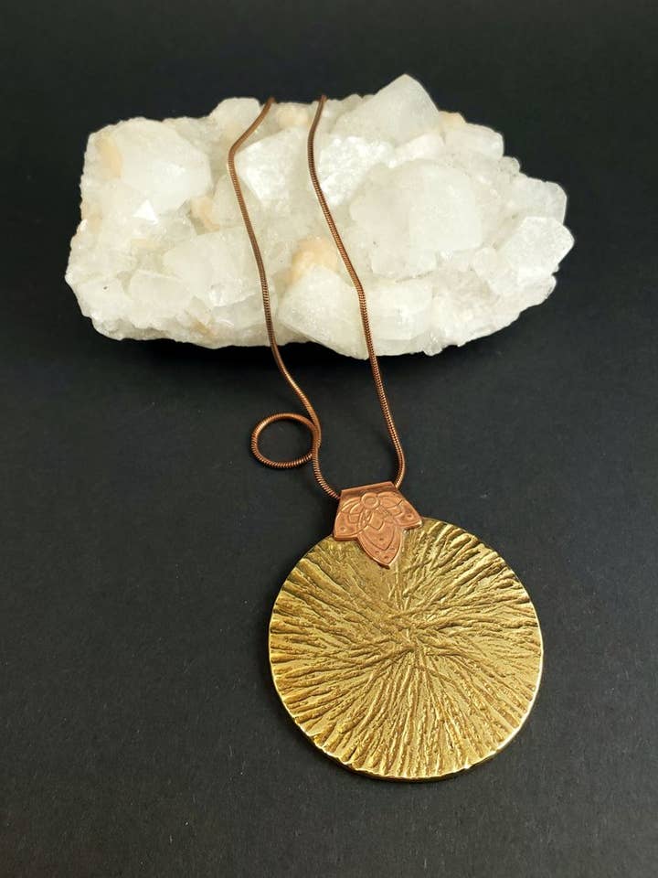 Lotus And Atum Talisman for wholesale by House Of Tenebris