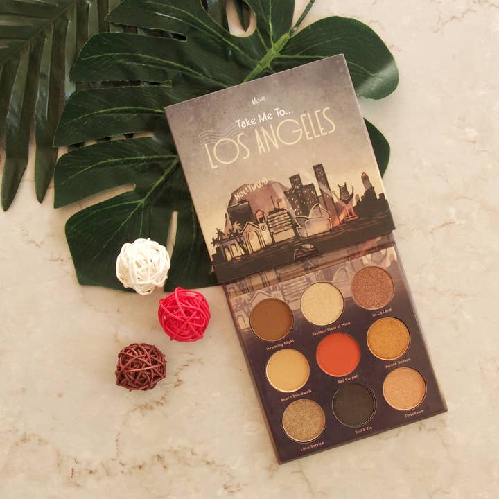 Mavie. Cosmetics - Wholesale Eyeshadow palette - Take Me To... Los Angeles Eyeshadow Palette2