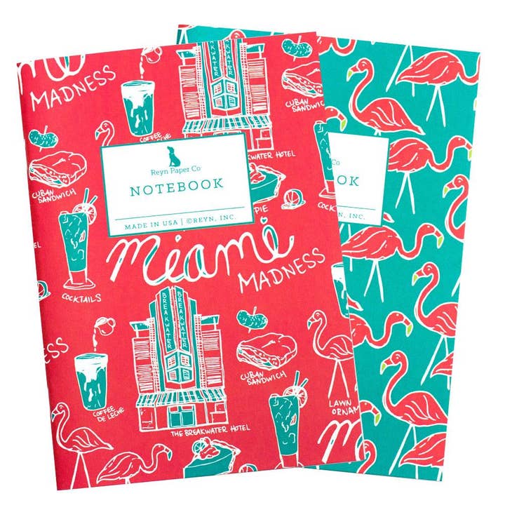 Miami Mini-Jotter-Set für den Großhandel von Reyn Paper Co