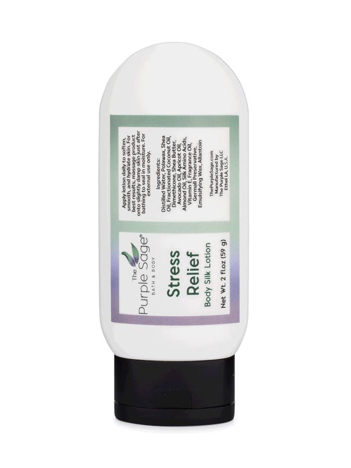 2 oz Stress Relief Body Lotion for wholesale by The Purple Sage
