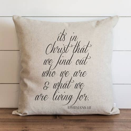 Funda de almohada It's In Christ para venta al por mayor de Porter Lane Home