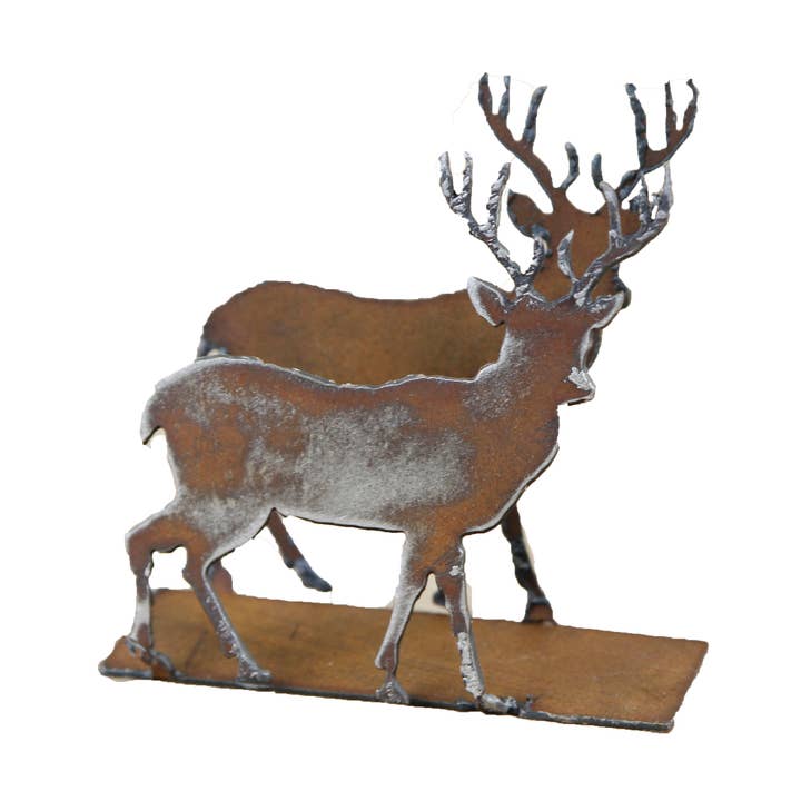 Whimsies - Vente Porte-serviette - Cerf porte-serviette de cuisine bureau lodge de recyclage organisation0